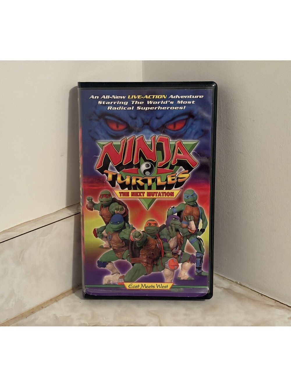 Teenage Mutant Ninja Turtles The Next Mutation East Meets West (VHS, 1998) TMNT